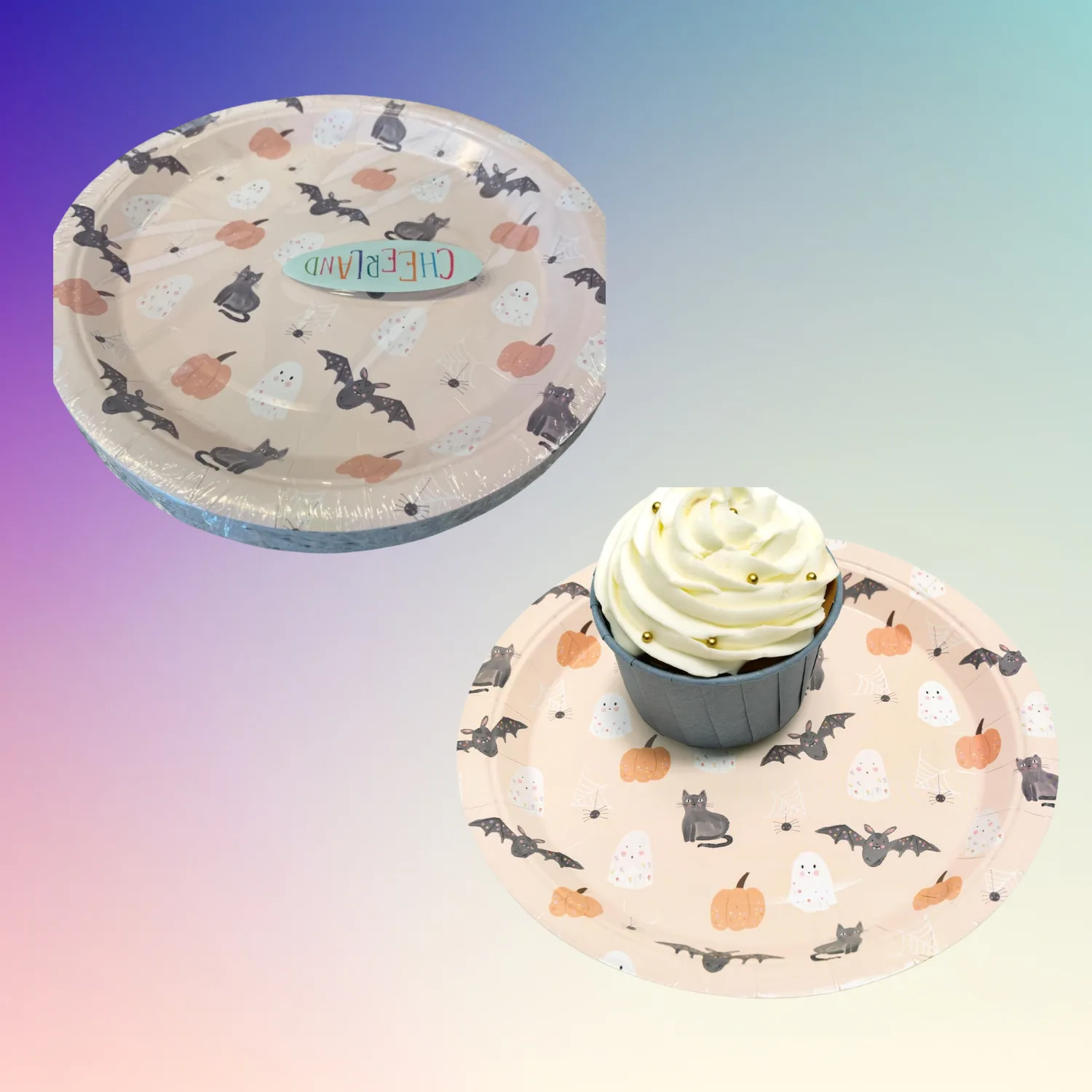 Halloween Paper Plates – 24 Pack